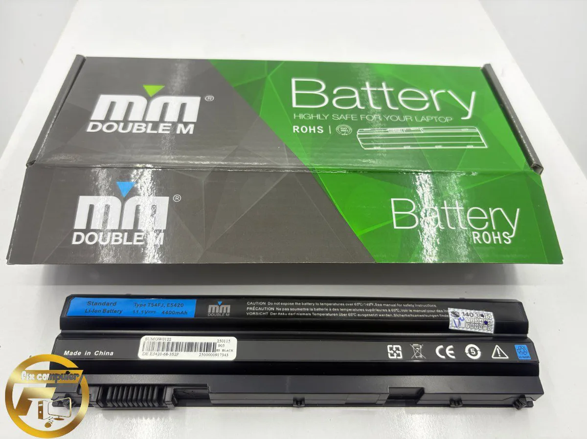 باتری دل Battery Dell T54FJ E5420 E5420m, E5430, E5520, E5520m, E5530, E6420, E6420n, E6440, E6520, E6520n E6540