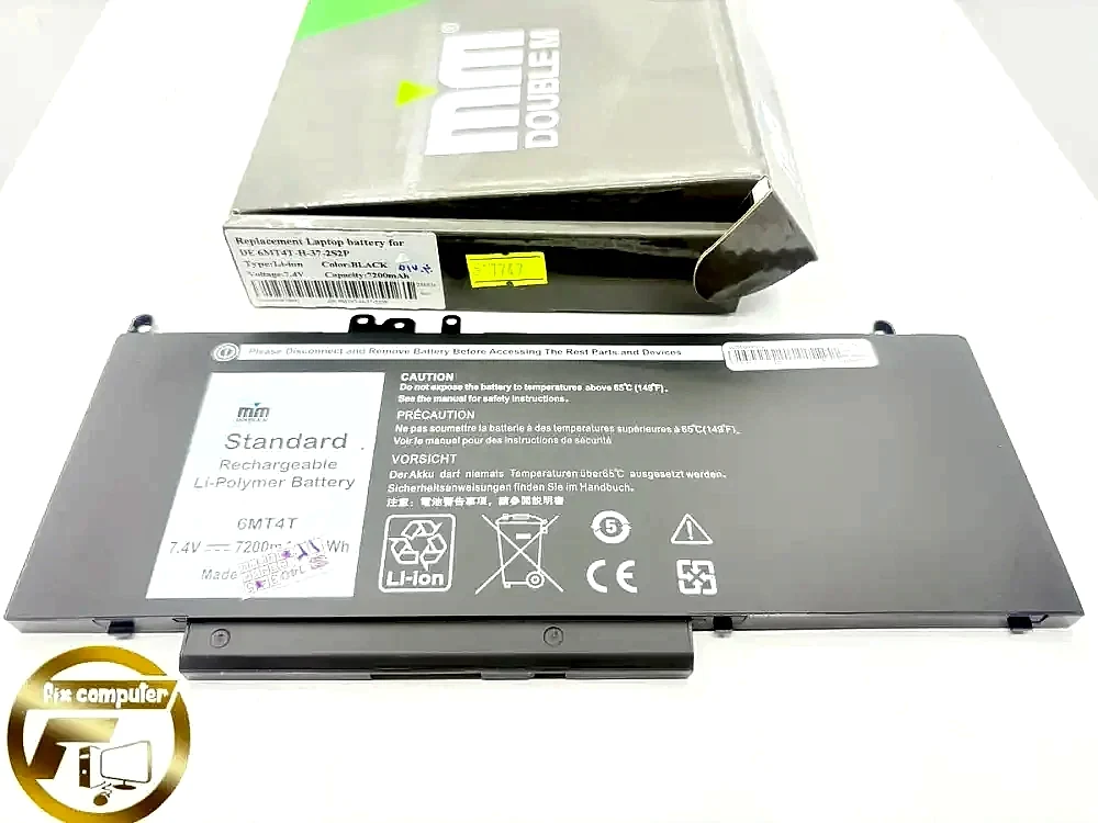 باتری دل Battery Dell 6MT4T  Latitude 14 5470 E5470  Latitude 15 5570 E5570 Pricision 15 3510 M3510