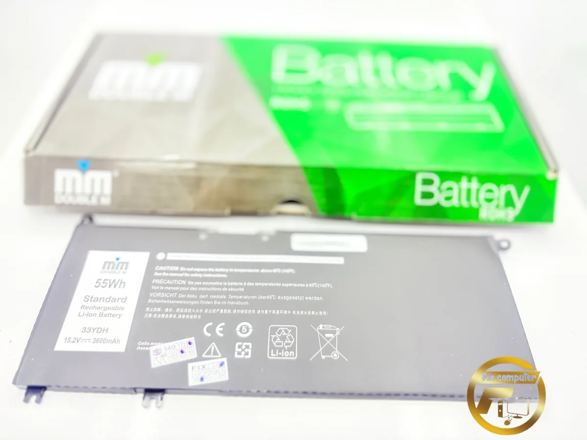 باتری دل Battery Dell 33YDH  Inspiron 15 7577 17 7000 7773 7778 7786 7779   Latitude 13 3380   14 3490   15 3590 3580