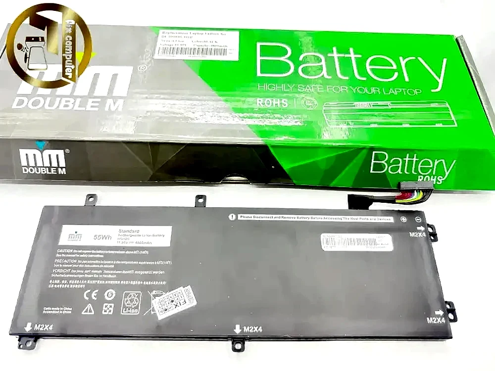 باتری دل Battery Dell H5H20 XPS 15 (9560/9570) / Precision 5530