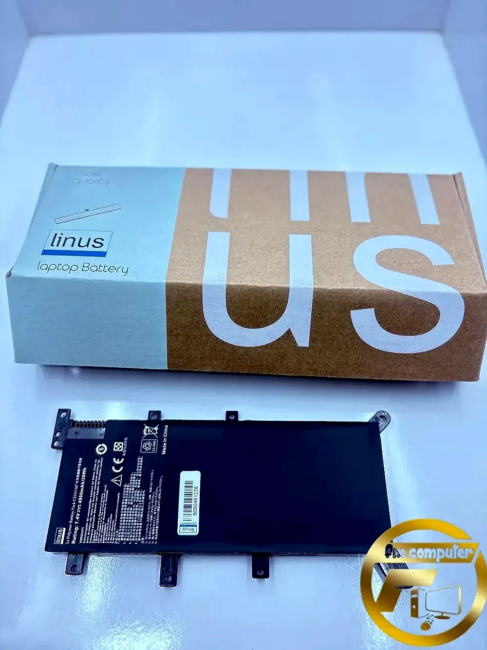 باتری ایسوس Battery Asus C21N1347 X555 X555LD X555LN X555L X555LB X555LF X555LI X555LJ X555LP X555U X555SJ X555YI A555 A555L F555 F555L A555LD4210
