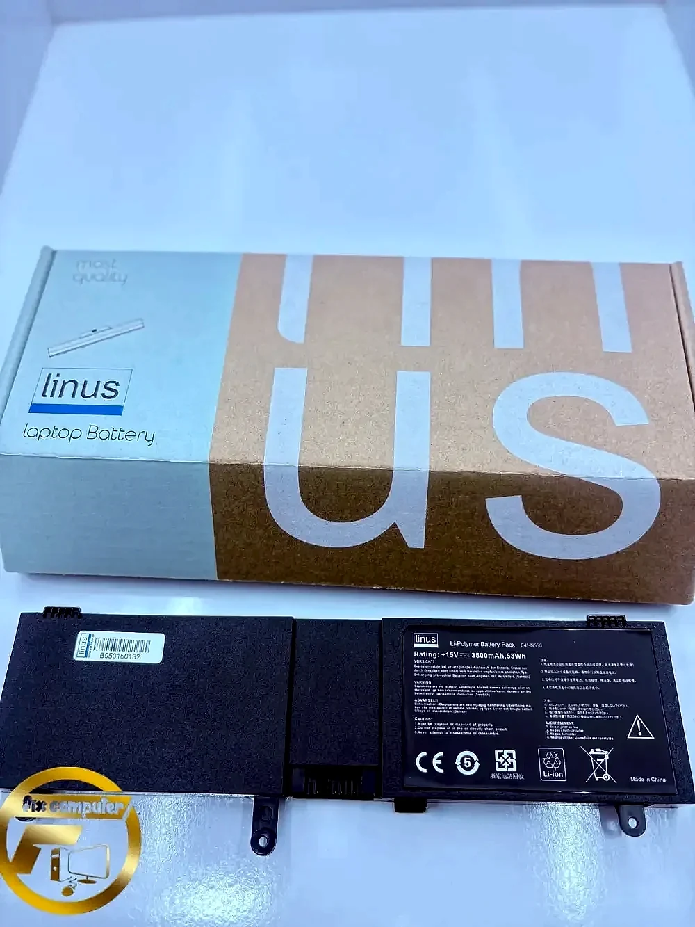 باتری ایسوسBattery Asus C41-N550 N550 N550JA N550JV N550J N550X47JV N550X47JV-SL N550JK Q550L Q550LF G550 G550JK