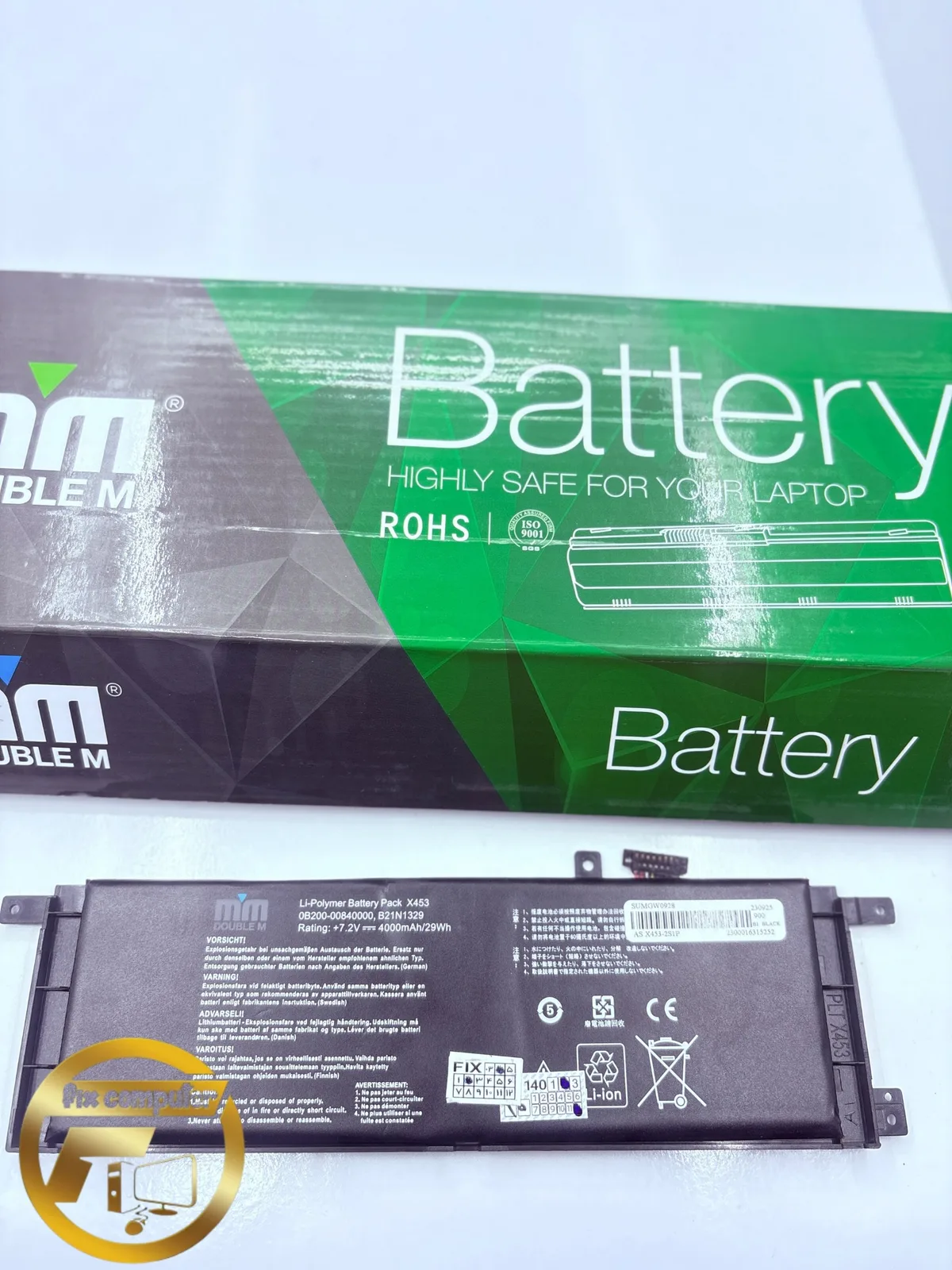 باتری ایسوس Battery Asus B21N1329  X403 X403M X403MA X503M X502CA X453 X453M X453MA X553 X553M X553MA F453 F453MA F553M P553 F553 D553 553M P 553 P553MA