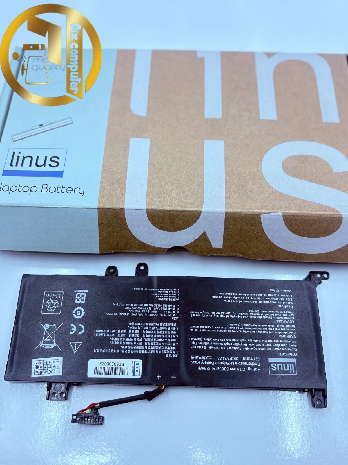 باتری ایسوس Battery Asus C21N1818 C21N1818-1, X545FA, X509JA, X512DA, X409JA, X512FA P1402FA, P1402UA, P1402UB, Pro 14 R424FA C21N1818