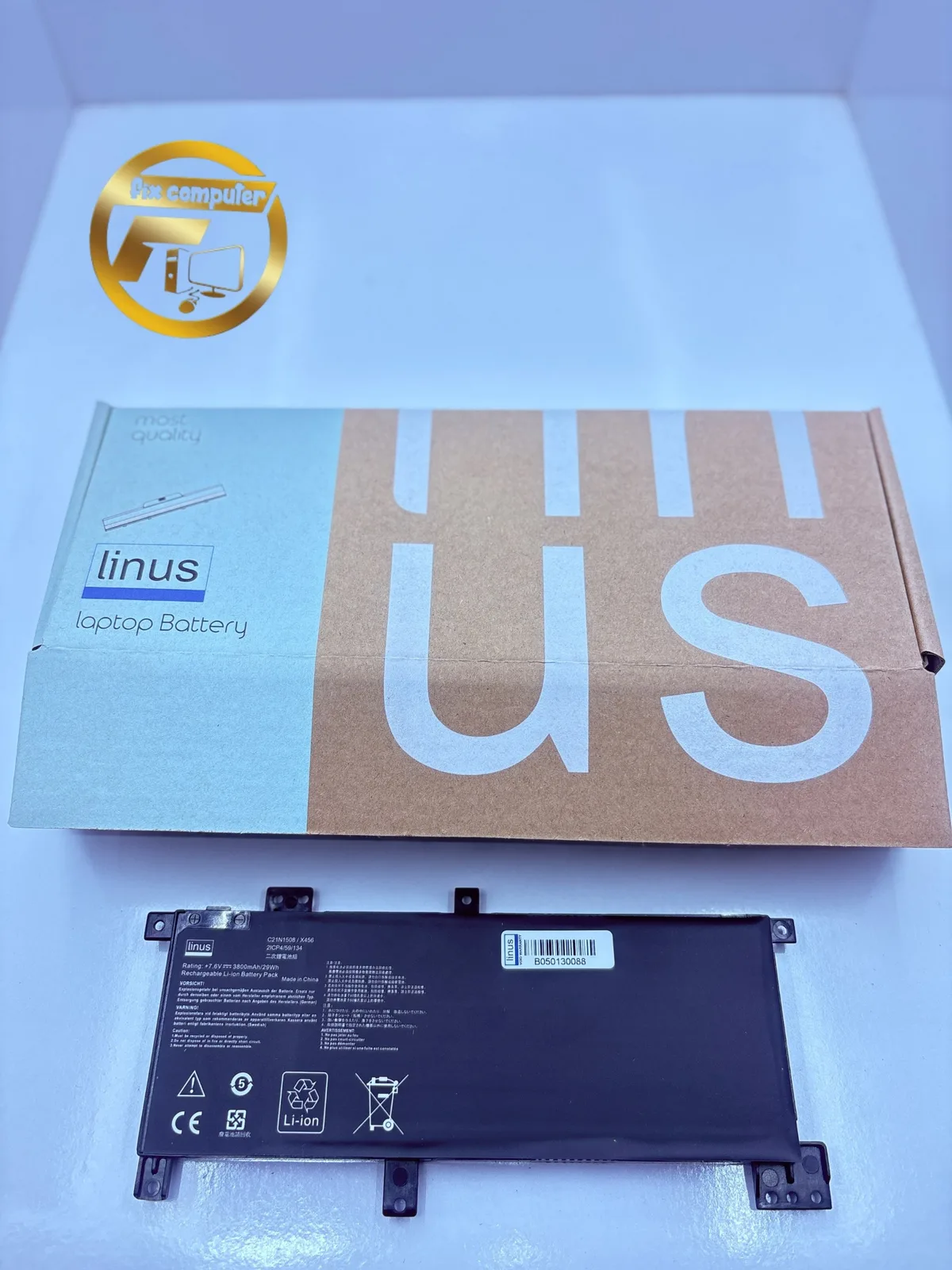 Battery ASUS C21N1508 X456 X 456UA X456UB X456UF X456UJ X456UQ X456UR X456UV