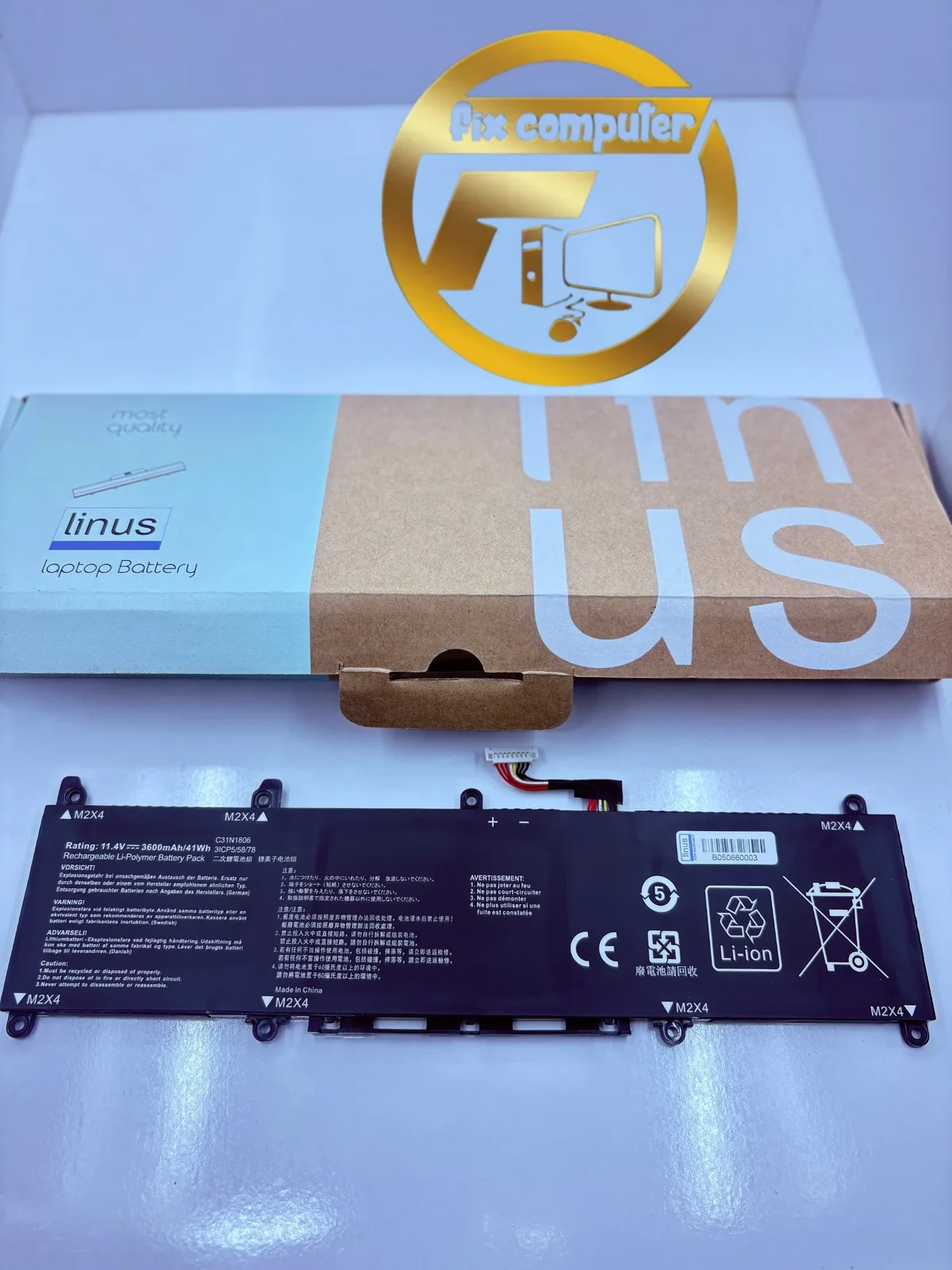 باتری ایسوس Battery ASUS C31N1806 VivoBook S13 X330FA X330FN X330FL X330UA X330UN S330UA S330FA S330FN V330FA V330FN K330FN I330FN RN 330UN ADD OL 13 13FA 13FN 13UA