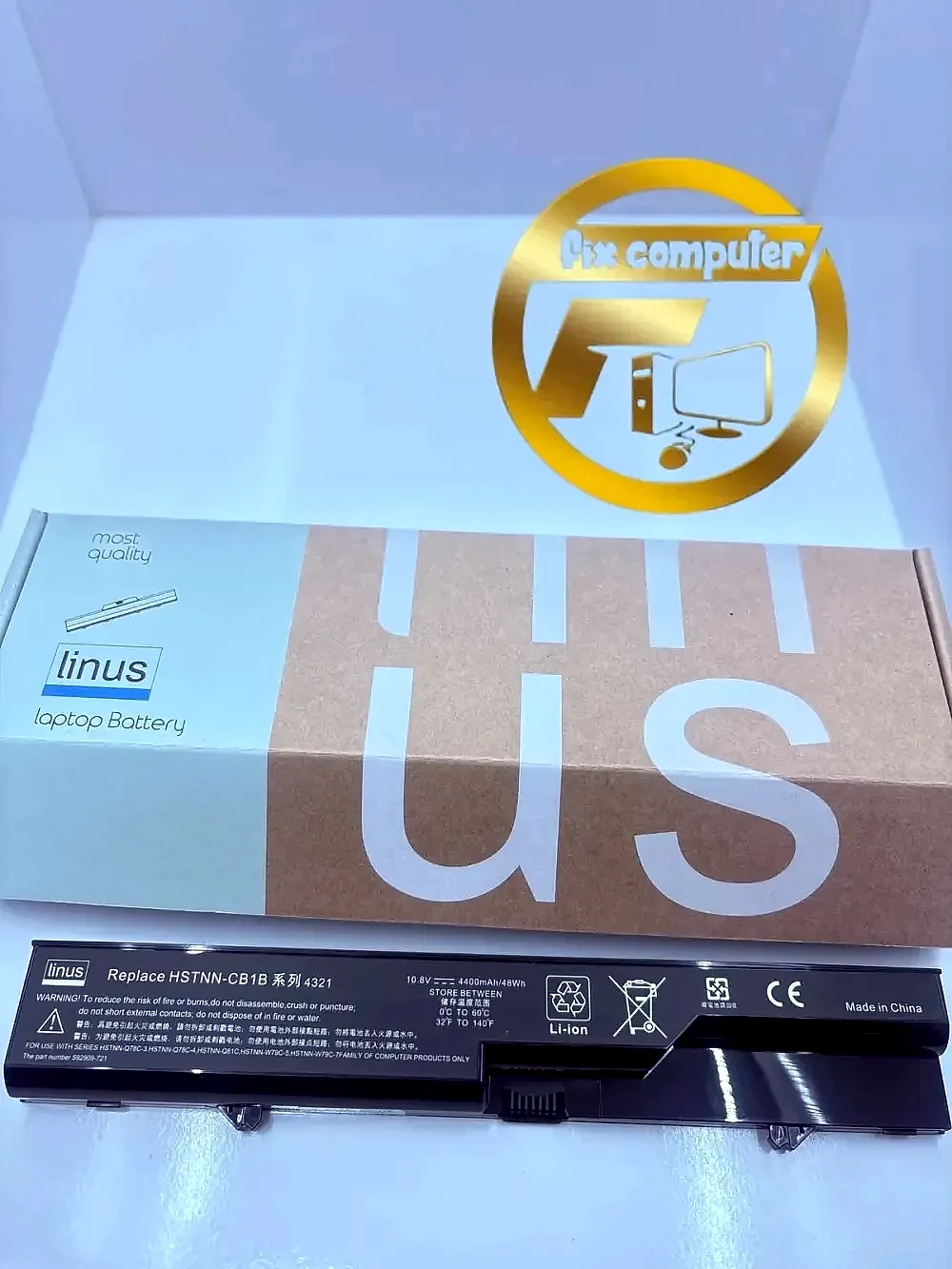 باتری اچ پی Battery HP 4321 ProBook 4525s 4520s 4520 4425s 4421s 4420s 4326s 4325s 4321s 4320 4320s 4320t