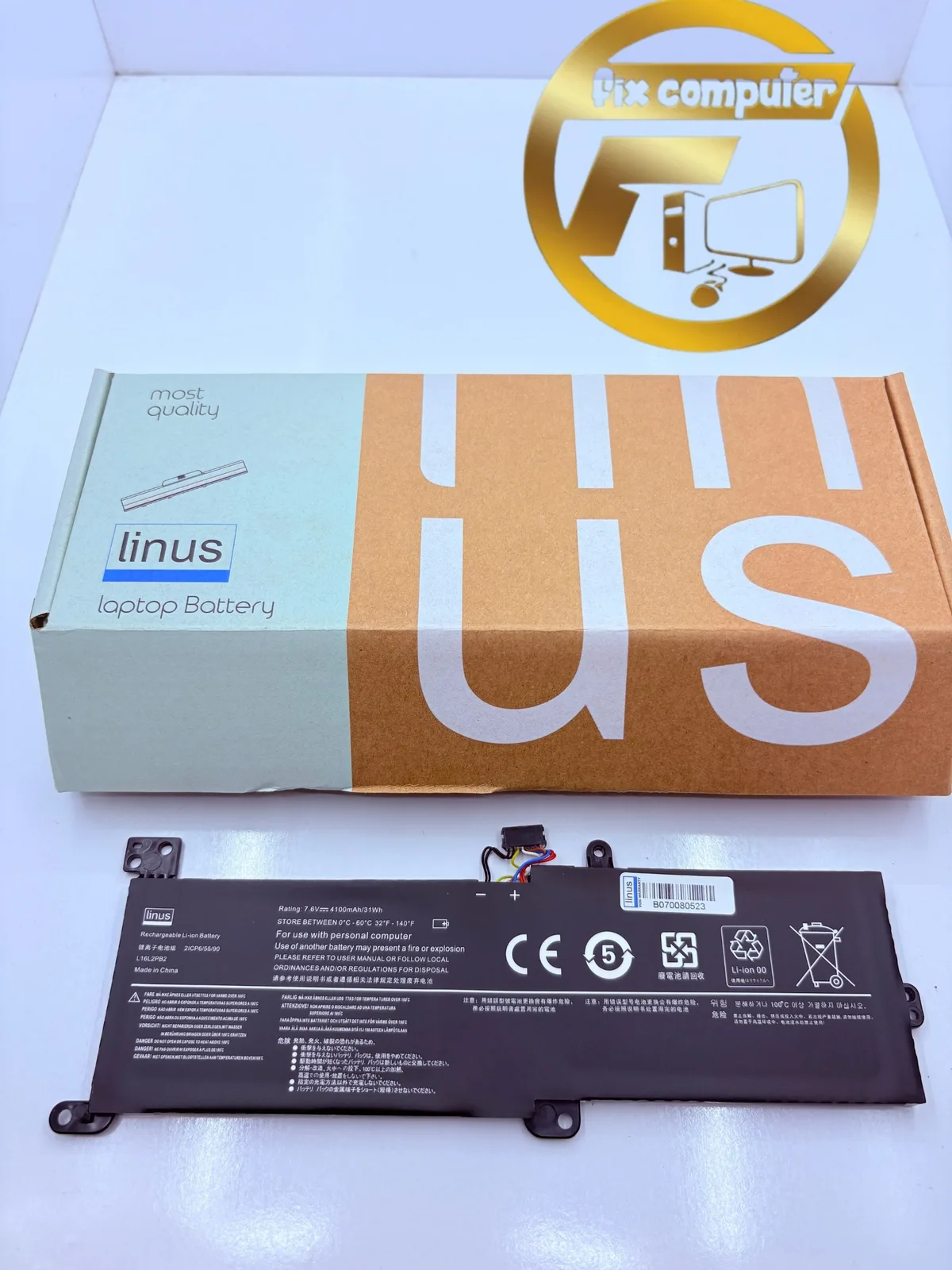 باتری لنوو Battery LENOVO L16L2PB2 L16C2PB2 L16M2PB1 L16L2PB1 L16S2PB1 L16C2PB1 IdeaPad 330 330-15IKB 320-15IKB 320-15AST 320-17IKKB B S145 -15AST