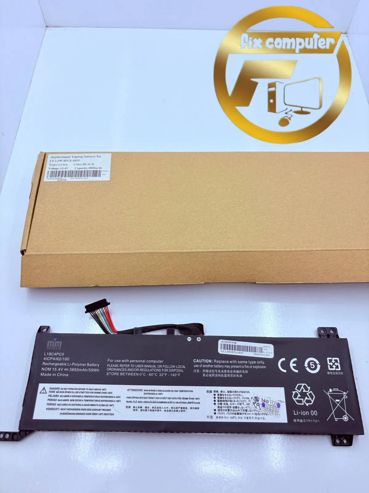 باتری لنوو  Battery LENEVO L19C4PC0 L19M4PC0 Legion 5 15IMH05 15IMH05H 15ARH05 15ARH05H 15IMH6, Legion 5P 15IMH05 15IMH05H