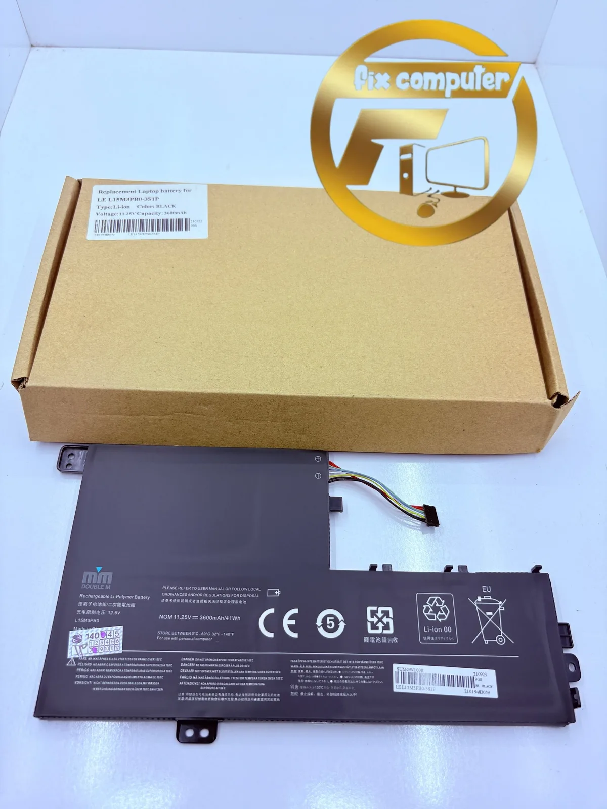 باتری لنوو  Battery LENOVO L15M3PB0 IdeaPad 330S-14AST 330S-14IKB 330S-15ARR 330S-15AST 330S-15IKB Series 5B10Q39202 L15L3PB0 5B10Q39201 L15C3PB1 5B10Q39205